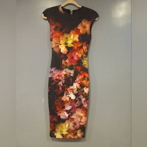 COPY- Ted Baker Cascading Flowers Dress